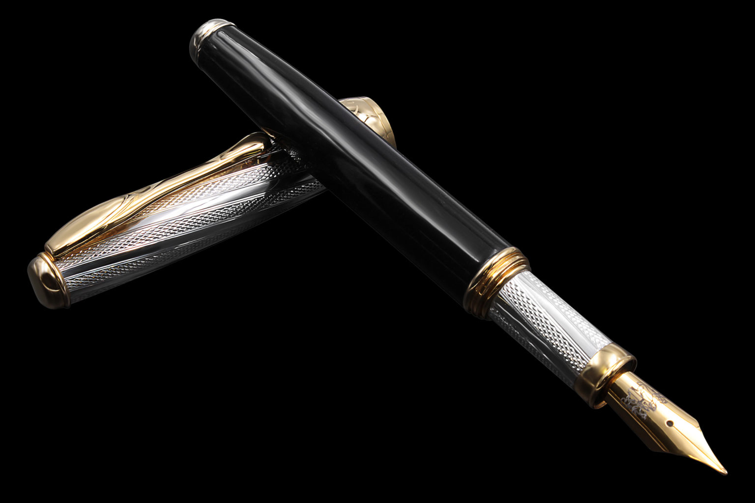 Water Buffalo Horn Fountain Pen Grifos Pens of Italy